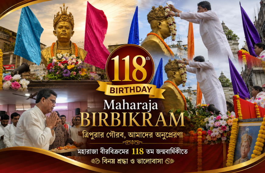 বি জে পি আসার আগে মহারাজাদের ইতিহাস মানুষকে জানতে দেওয়া হয়নি-মুখ্যমন্ত্রী