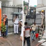 ফের সাদা রঙ করা হল কলকাতা আনন্দবাজার পত্রিকা অফিসের স্তম্ভ!
