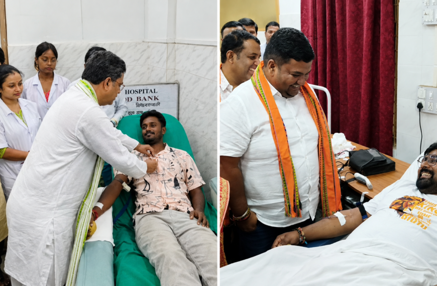 আই জি এম , জি বিতে একই দিনে মহৎ কাজে যুবরা!