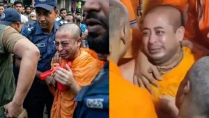 ৫ ঘণ্টার প্যারোলে জেলমুক্তি বাংলাদেশের হিন্দু সন্ন্যাসী চিন্ময়&hellip;