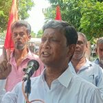 মন্দির নগরীর রাজপথ কাঁপিয়ে জেলা শাসকের কাছে ডেপুটেশন তপশিলি সমন্বয়ের