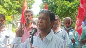 মন্দির নগরীর রাজপথ কাঁপিয়ে জেলা শাসকের কাছে ডেপুটেশন&hellip;