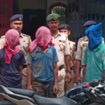 মোটর বাইক সহ কুখ্যাত তিন চোর শ্রীঘরে