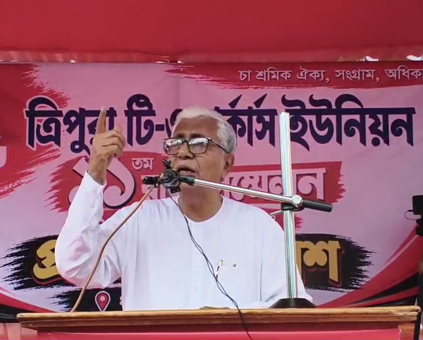 একদলীয় স্বৈরশাসন আর বি জে পি সমার্থক:মানিক সরকার