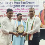 নিজ এলাকার শিক্ষক শিক্ষিকাদের সম্মান জানালেন মন্ত্রী সুধাংশু!