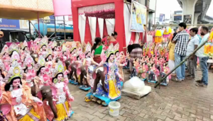 মূল্যবৃদ্ধির আঁচ পড়লনা দেবশিল্পীর বাজারে!