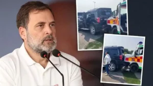 রাহুল গান্ধীর কনভয়ে দুর্ঘটনা, অ্যাম্বুলেন্সের সঙ্গে সংঘর্ষ পাঁচ&hellip;